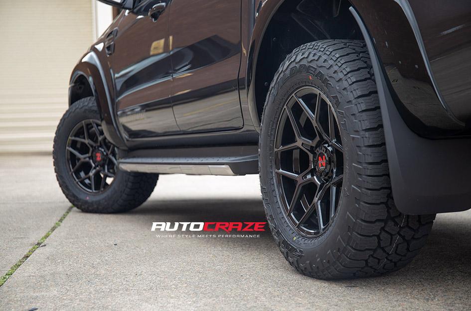 FORD RANGER SABBATH GLOSS BLACK TINTED FACE