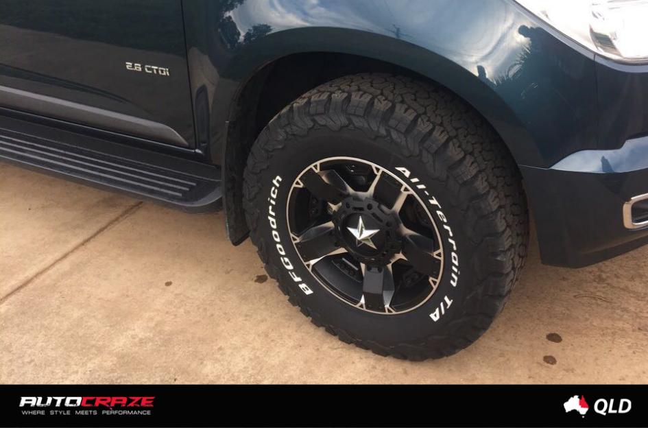 HOLDEN COLORADO ROCKSTAR XD 2 BLACK MACHINED FACE