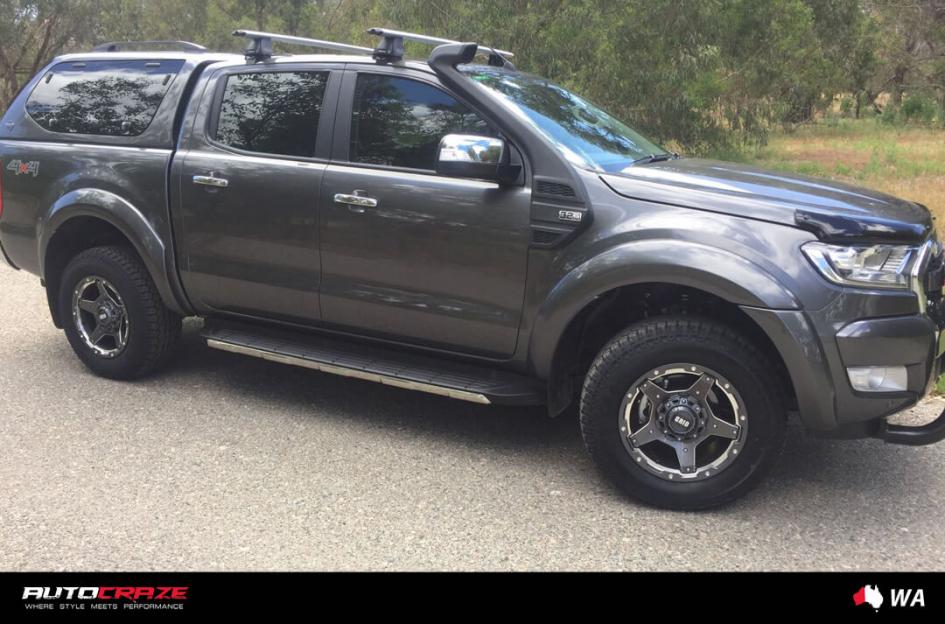 FORD RANGER GD04 GRAPHITE WITH MILLED ACCENTS