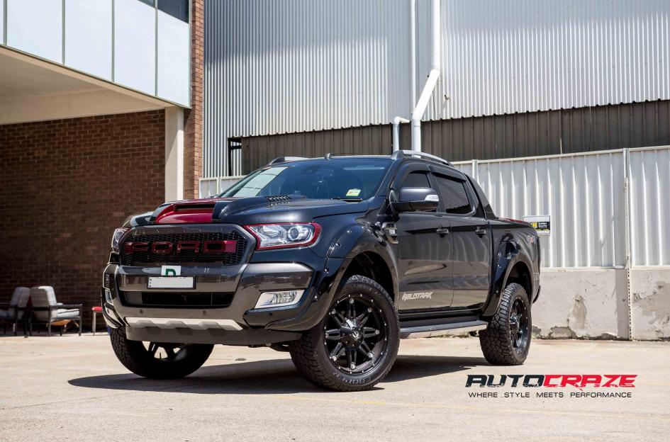 FORD RANGER HOSTAGE MATTE BLACK 3