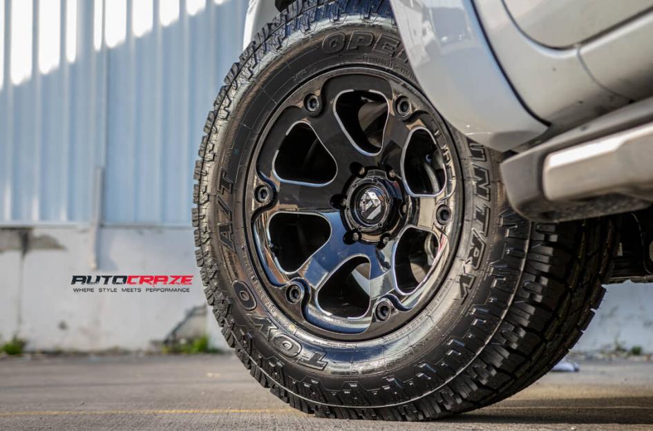 FORD RANGER BEAST GLOSS BLACK MILLED ACCENTS