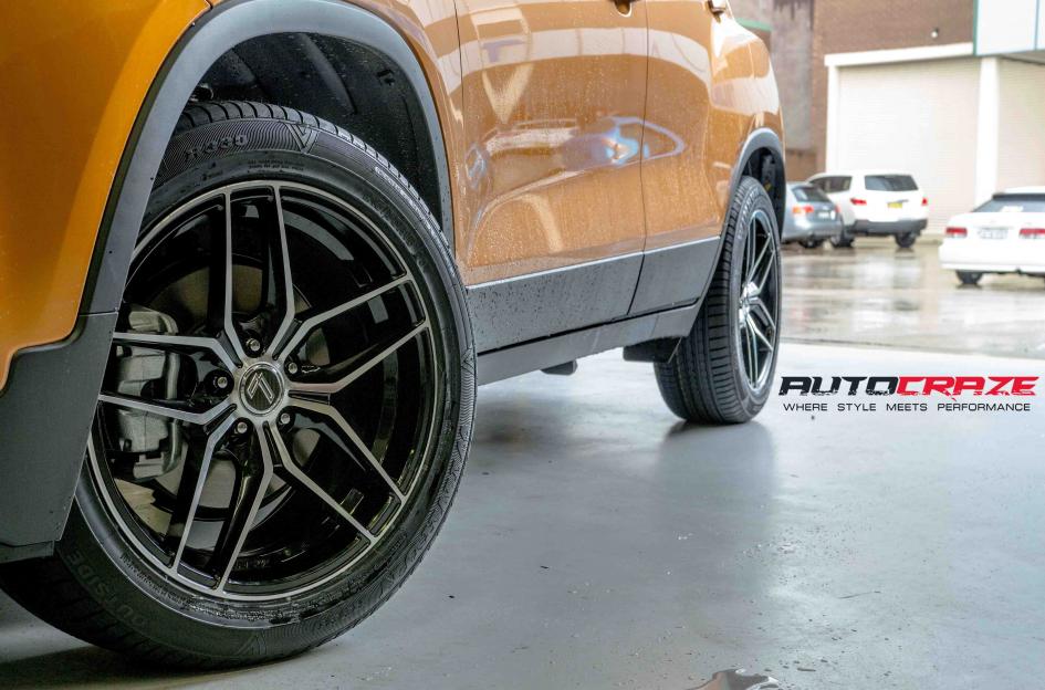 HOLDEN TRAX JAGER BAYERN MATTE BLACK MACHINED
