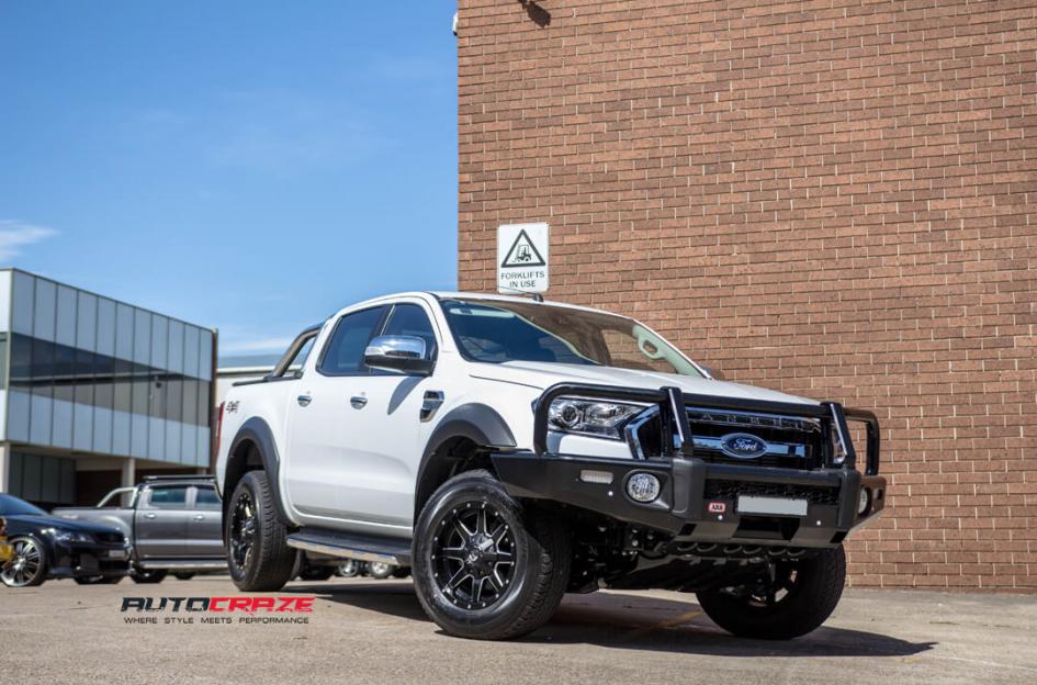 FORD RANGER MAVERICK GLOSS BLACK MILLED ACCENTS