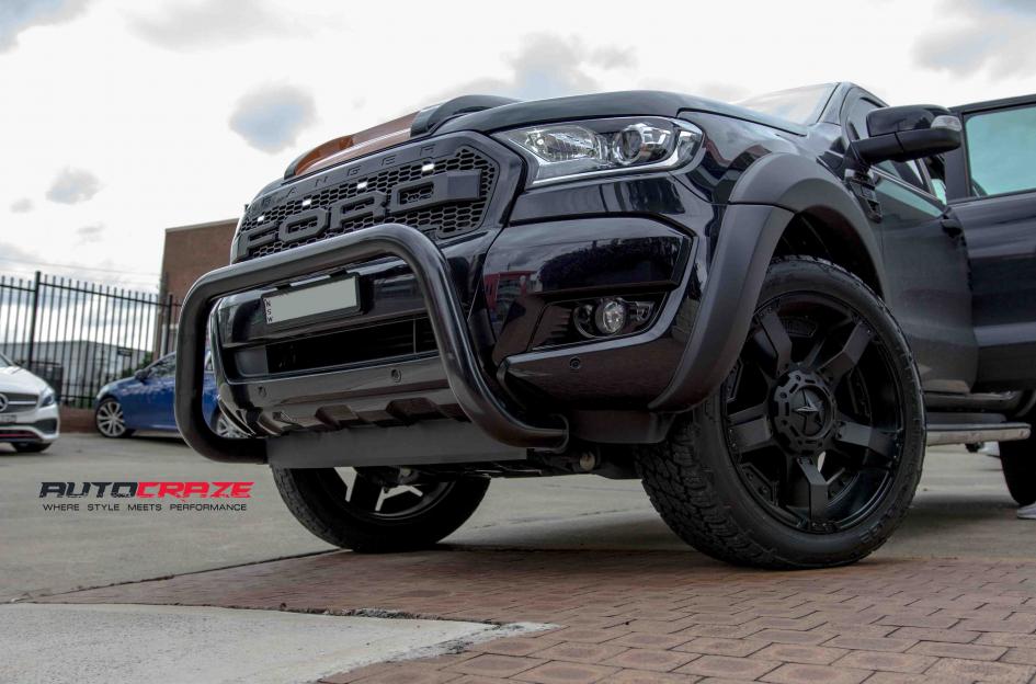 FORD RANGER ROCKSTAR XD 2 MATTE BLACK 3