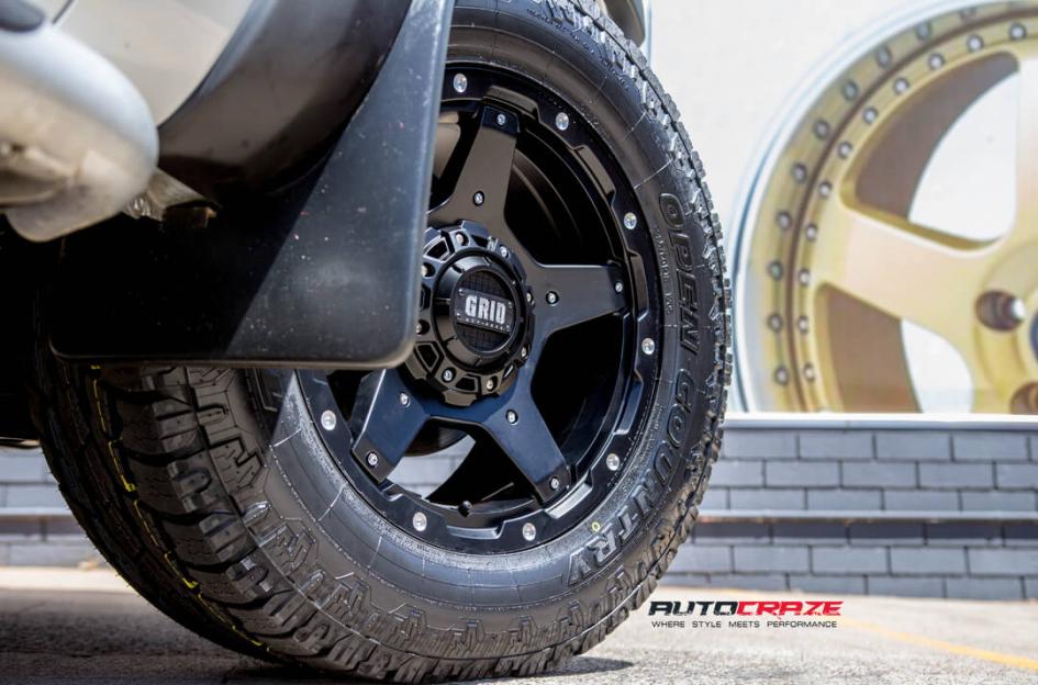 FORD RANGER GD04 MATTE BLACK