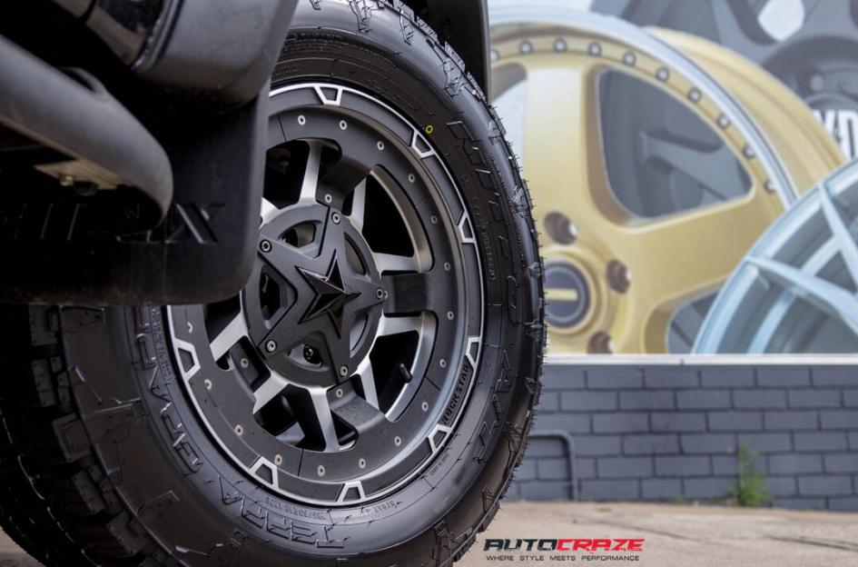TOYOTA HILUX N80 4WD ROCKSTAR XD 3 MATTE BLACK MACHINED