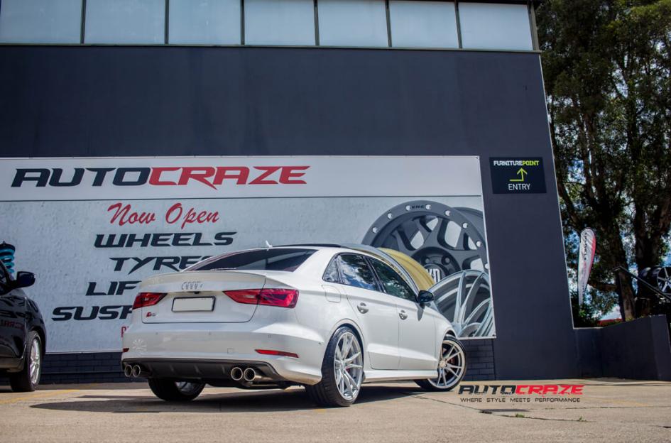 AUDI S3 2003 ONWARDS SF06 SILVER MACHINED FACE