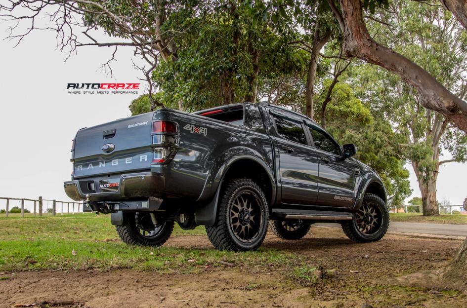 FORD RANGER GD02 MATTE BLACK MACHINED FACE