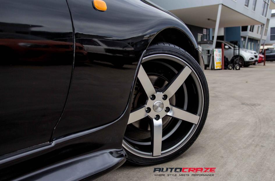 TOYOTA SUPRA STELLA2 FULL POLISH MATTE GUN METAL