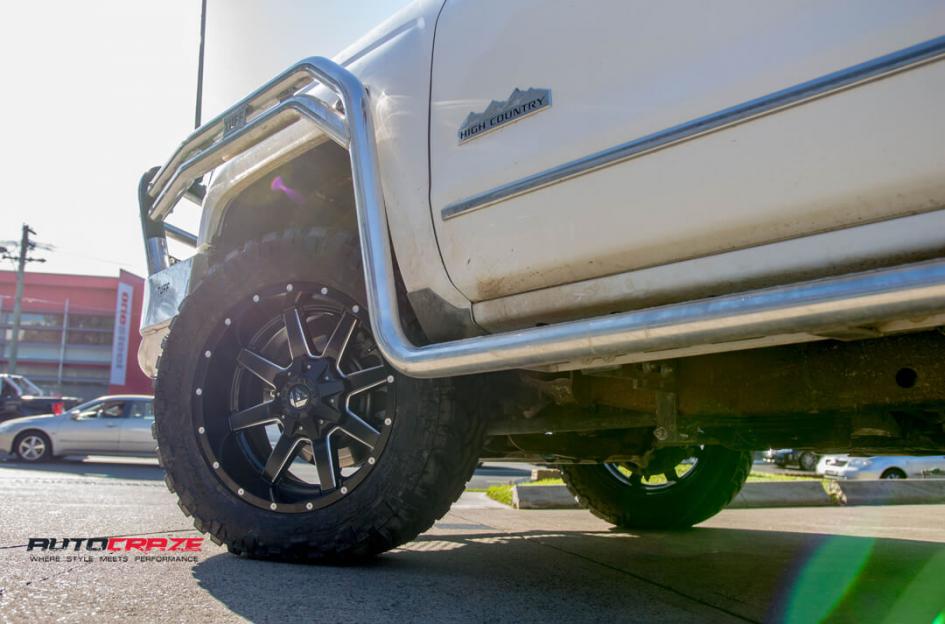 CHEVROLET SILVERADO MAVERICK GLOSS BLACK MILLED ACCENTS