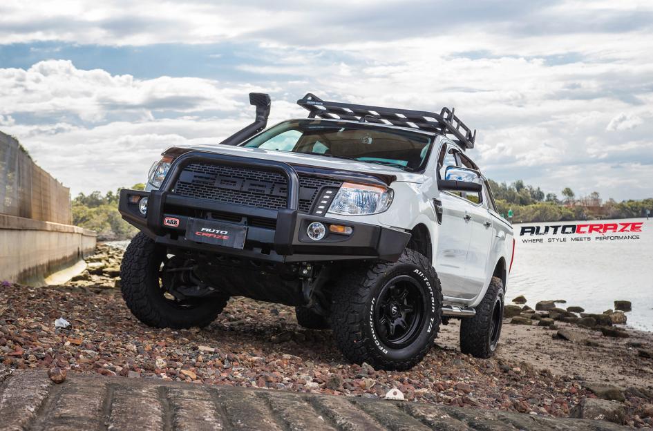 FORD RANGER JM2 MATTE BLACK