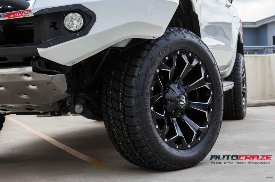 FORD RANGER ASSAULT GLOSS BLACK MILLED ACCENTS