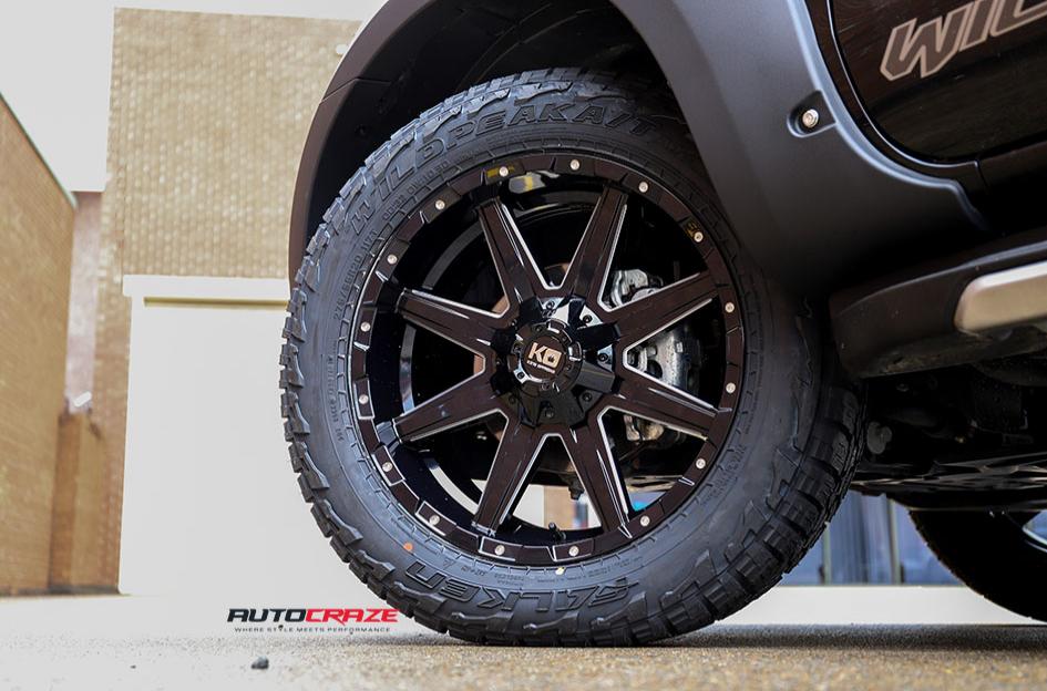 FORD RANGER BLADE OR GLOSS BLACK MILLED