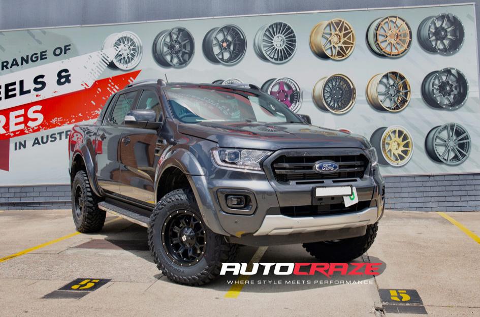 FORD RANGER HURRICANE MATTE BLACK