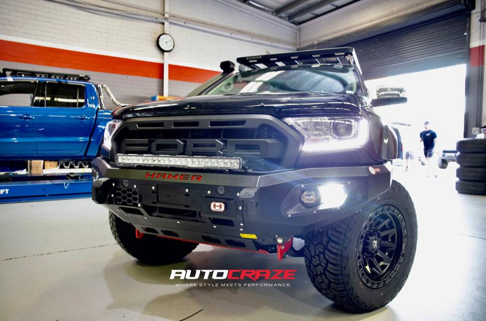 FORD RANGER COVERT MATTE BLACK