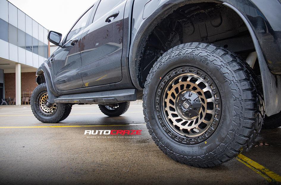 FORD-RANGER-ZOMBIE-SATIN-BLACK-MACHINED-BRONZE-TINT