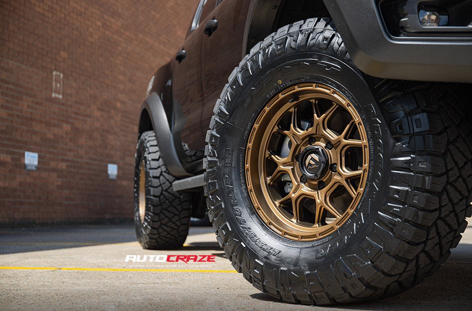 FORD RANGER RAPTOR TECH BRONZE