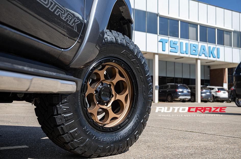 FORD RANGER DIRTY HARRY MATTE BRONZE BLACK LIP