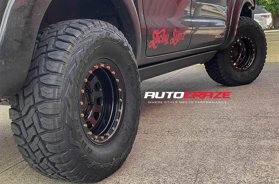 FORD RANGER D LOCKER BLACK