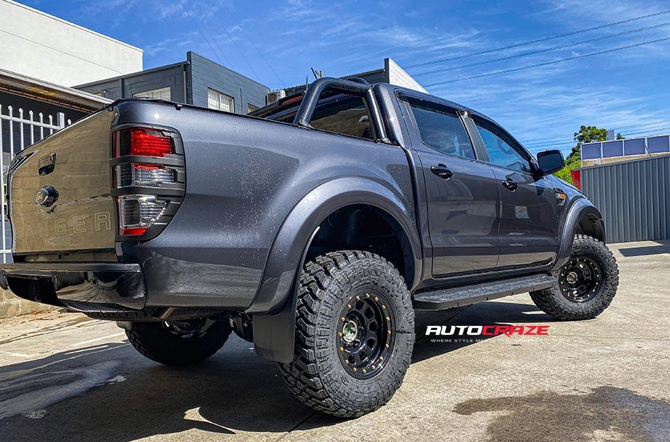 FORD RANGER D LOCKER BLACK