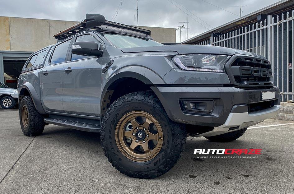 FORD RANGER RAPTOR SHOK BRONZE