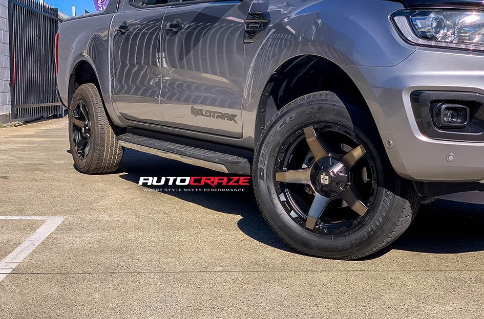FORD RANGER EXODUS MATTE BLACK TINTED FACE
