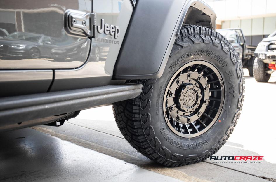 JEEP GLADIATOR MILITIA MATTE BLACK