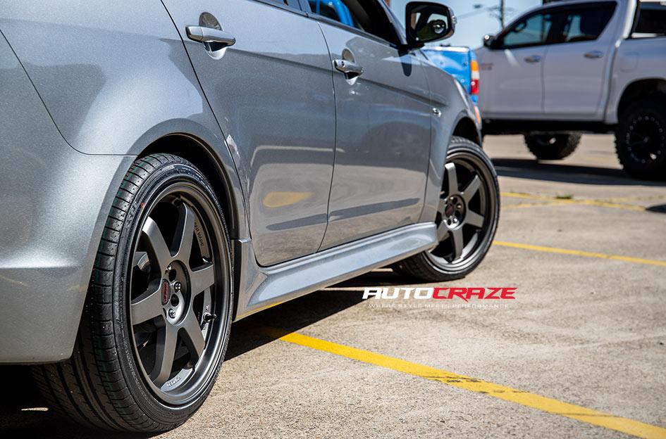 MITSUBISHI LANCER DRIFTER GUN METAL MATTE