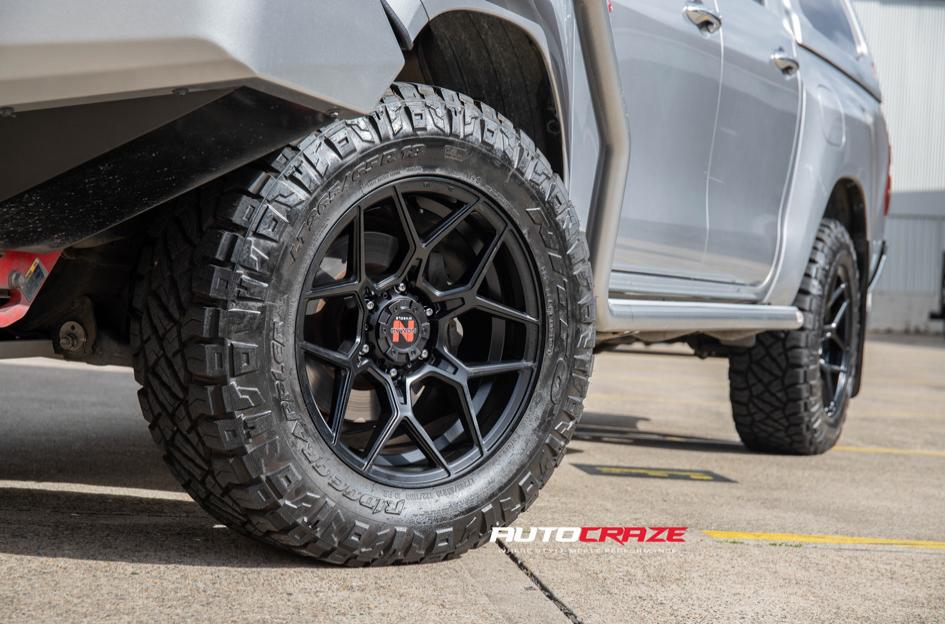 TOYOTA HILUX 4WD SABBATH MATTE BLACK