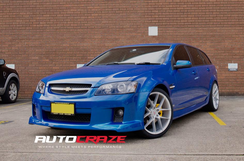 HOLDEN COMMODORE IFG39 SILVER MACHINED FACE