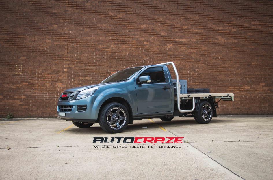 ISUZU DMAX GD04 GRAPHITE WITH MILLED ACCENTS