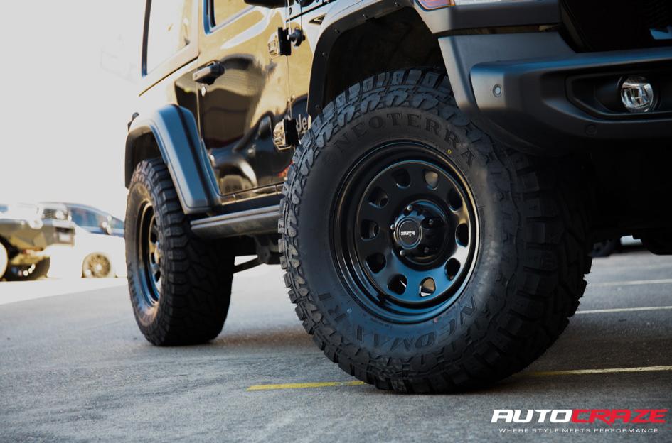 JEEP WRANGLER D HOLE BLACK
