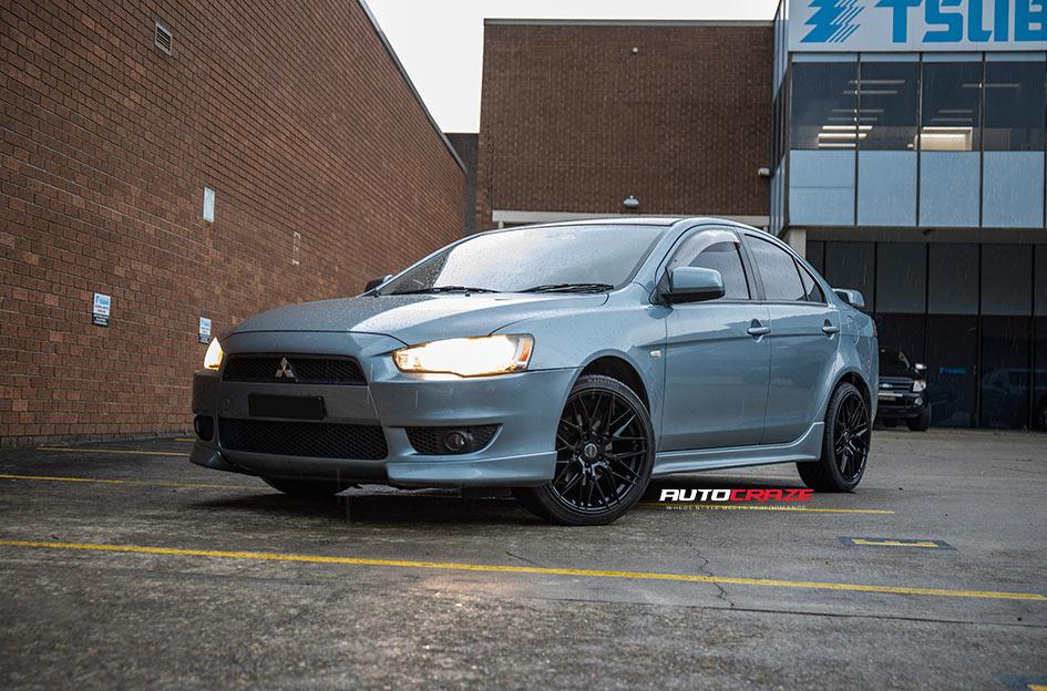 MITSUBISHI LANCER HOCKENHEIM GLOSS BLACK