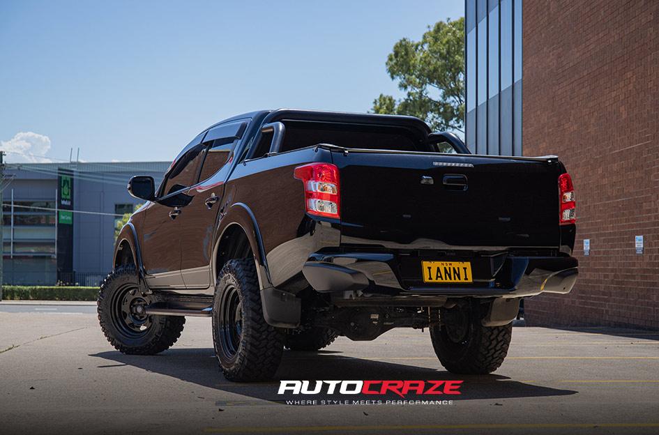 MITSUBISHI TRITON TERRA SATIN BLACK