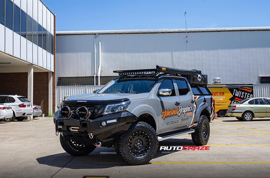 NISSAN NAVARA HOLESHOT XD SATIN BLACK