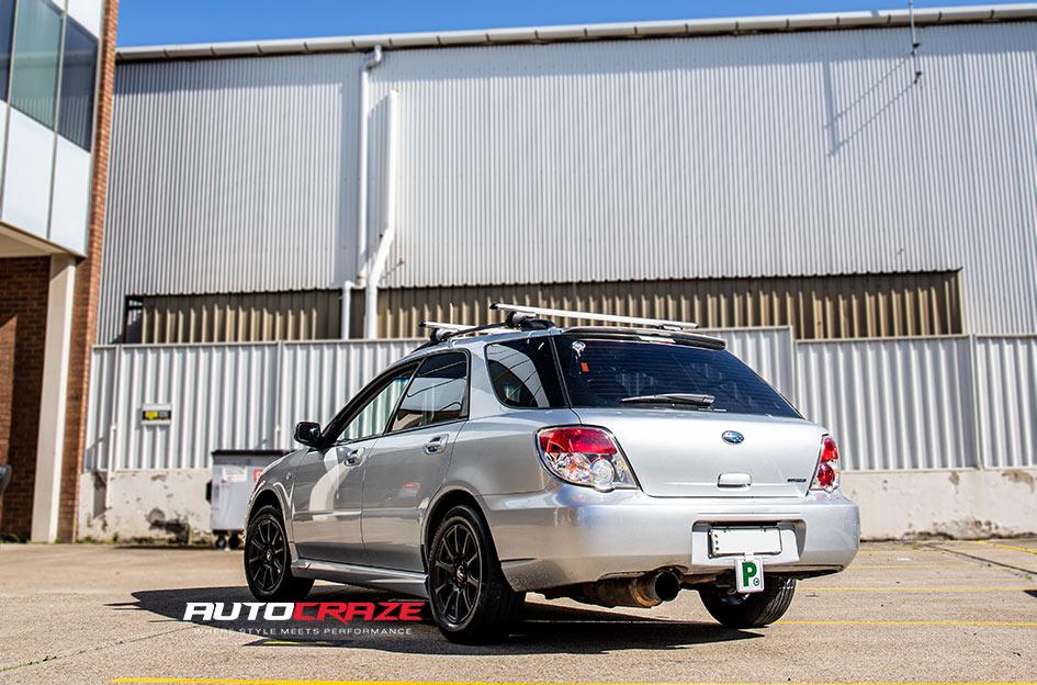 SUBARU IMPREZA CARBINE SATIN BLACK