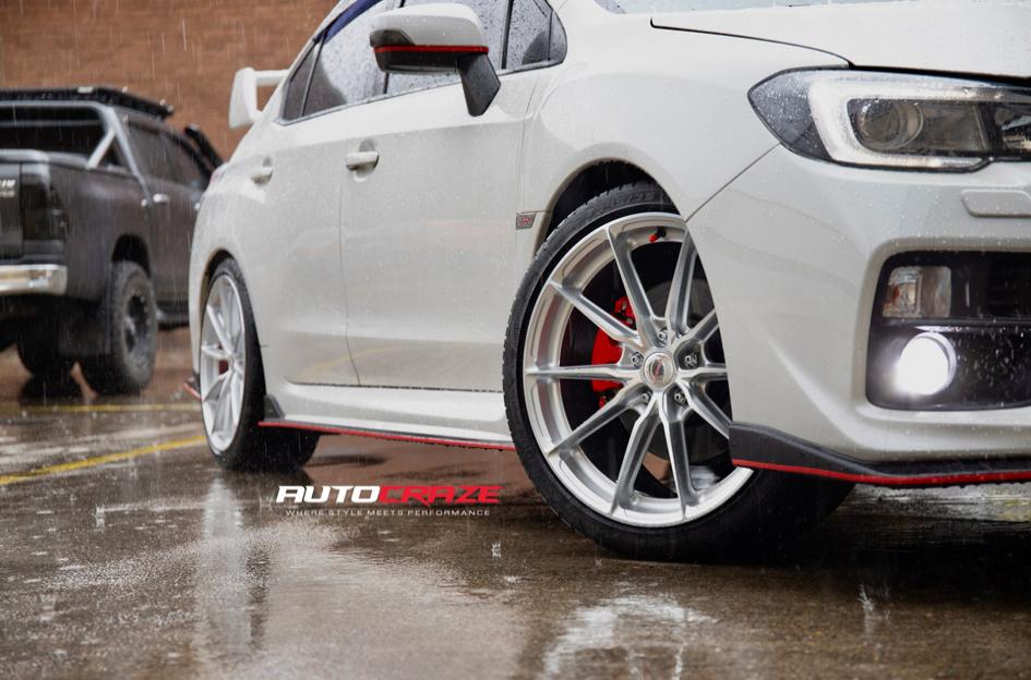 SUBARU WRX ZR6 POLISHED SILVER