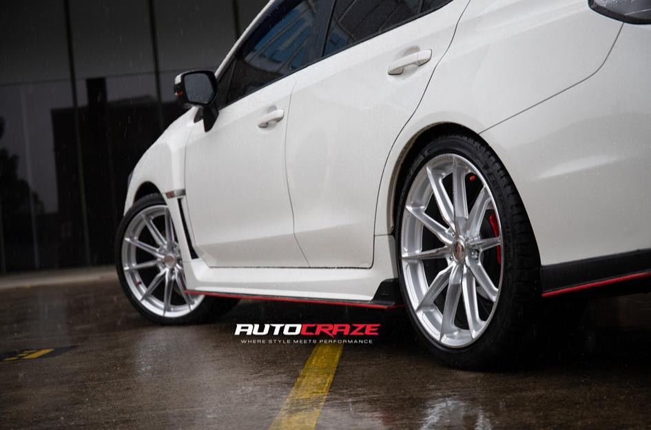 SUBARU WRX ZR6 POLISHED SILVER