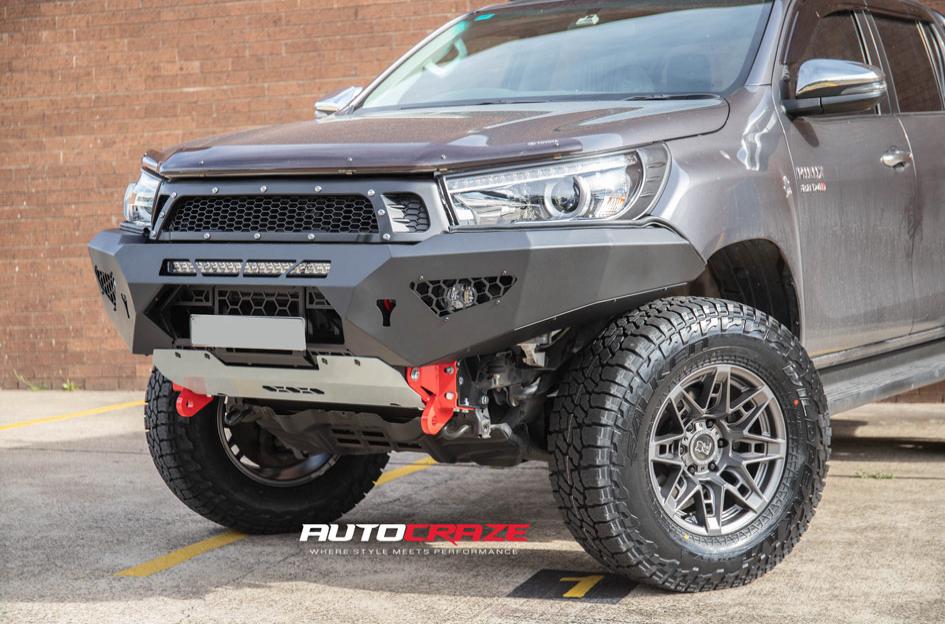 TOYOTA HILUX N80 4WD CAPROCK MATTE GUNMETAL