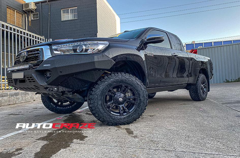 TOYOTA HILUX N80 4WD BROOKLYN MATTE BLACK