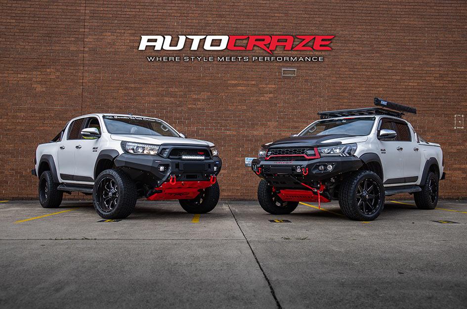 TOYOTA HILUX N80 4WD BLADE  OR GLOSS BLACK MILLED