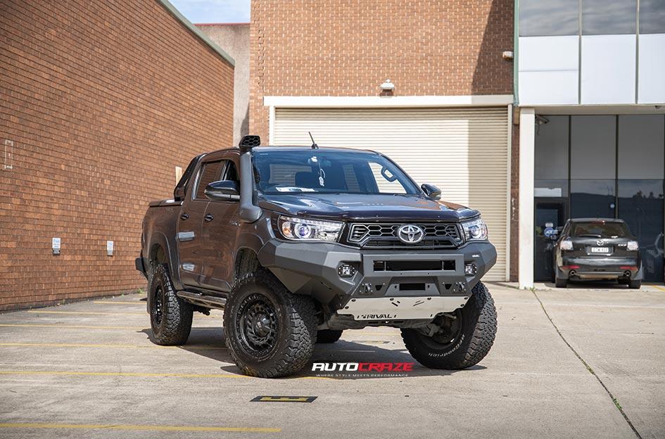 TOYOTA HILUX N80 4WD ZOMBIE SATIN BLACK