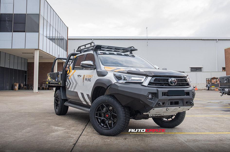 TOYOTA HILUX 4WD SABBATH MATTE BLACK