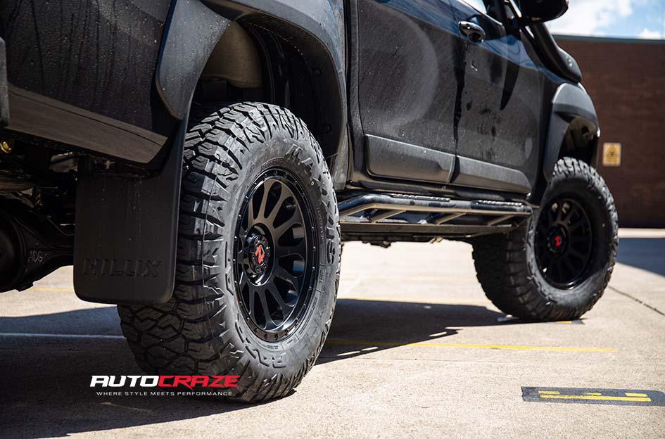 TOYOTA HILUX N80 RUGGED X 4WD VICTIM MATTE BLACK