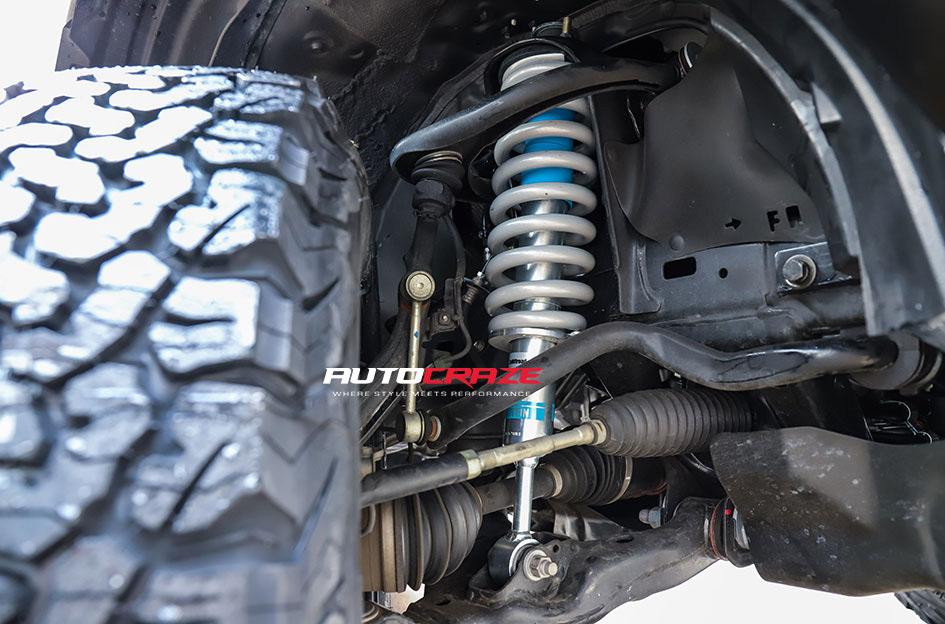 TOYOTA LANDCRUSIER BLITZ MATTE BLACK MACHINED DDT