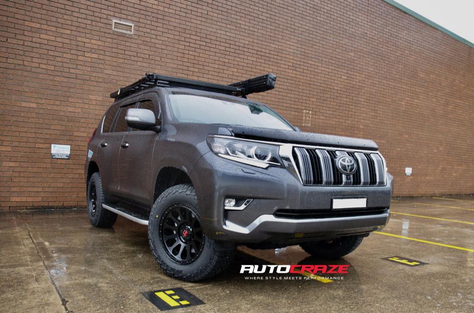 TOYOTA LANDCRUISER PRADO VICTIM MATTE BLACK