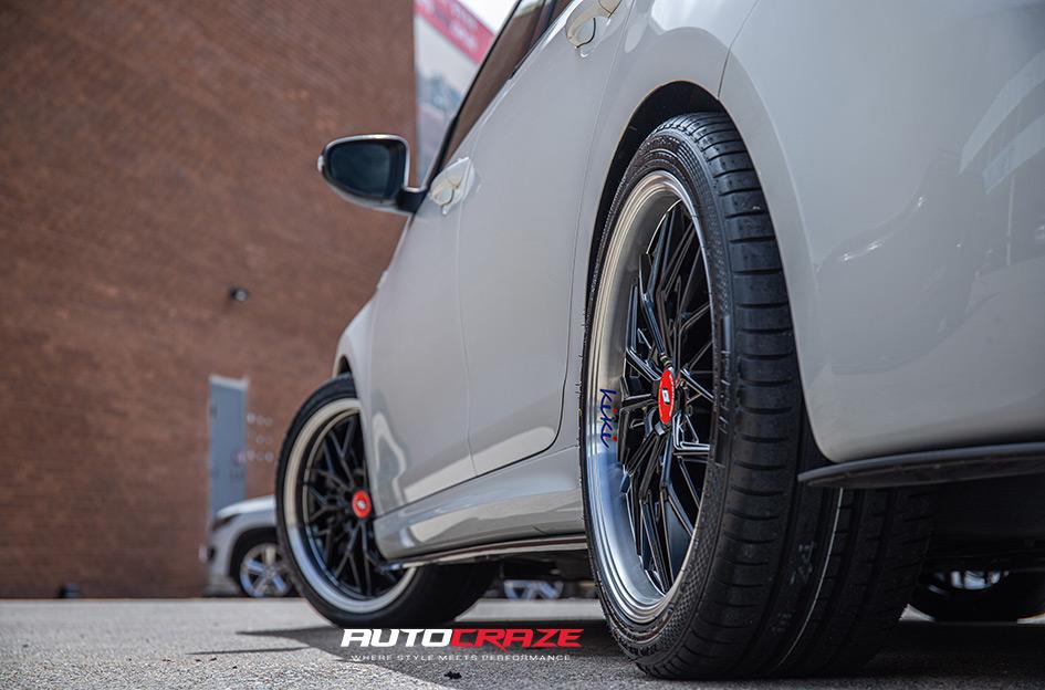 VOLKSWAGEN GOLF KIKI5588 BLACK POLISHED LIP