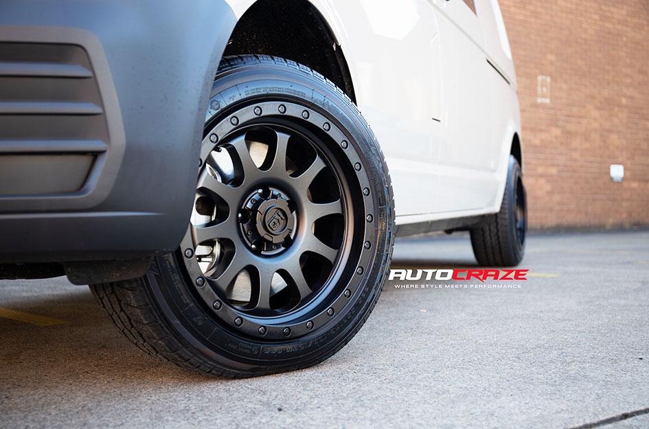 VOLKSWAGEN TRANSPORTER HURRICANE SATIN BLACK