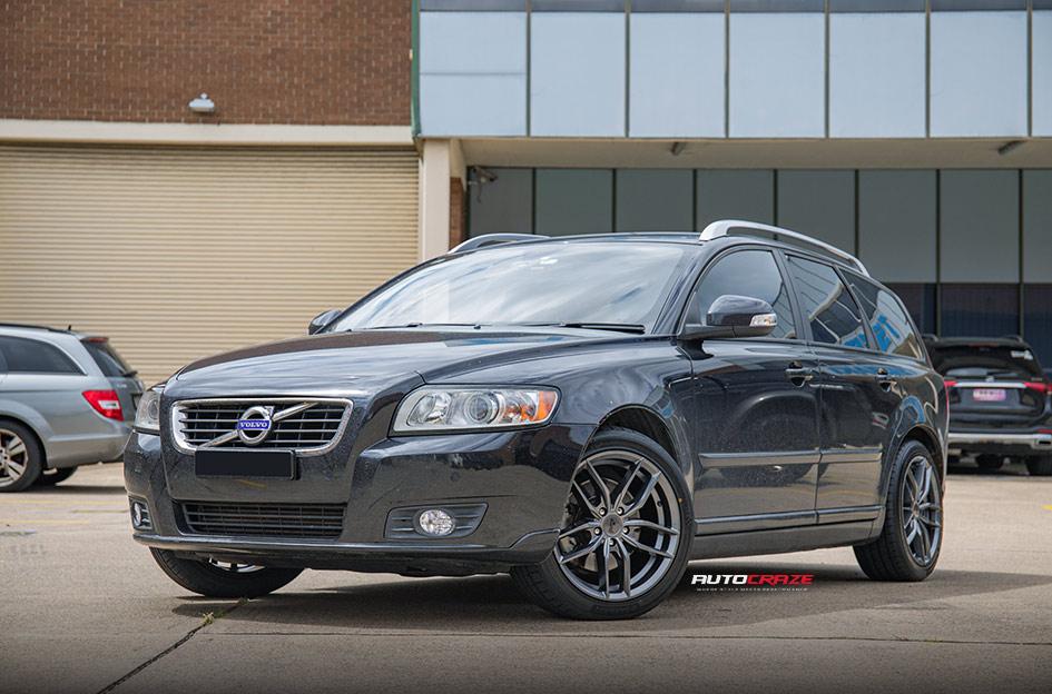 VOLVO V50 VOSSO ANTHRACITE