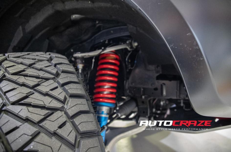 FORD RANGER RAPTOR REBEL MATTE BRONZE BLACK LIP